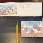 Exeter Rooftops mini and plein air copy