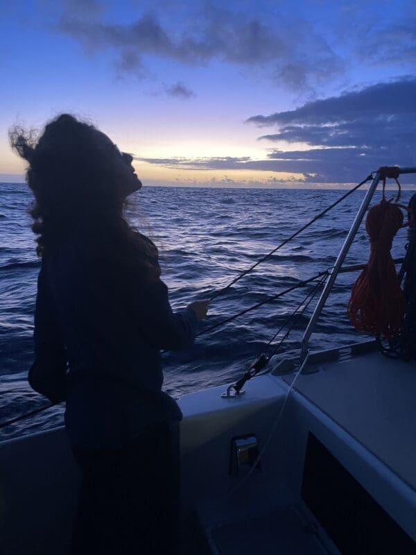 Jonalyn sailing the Atlantic Ocean Jonalyn sailing the Atlantic Ocean